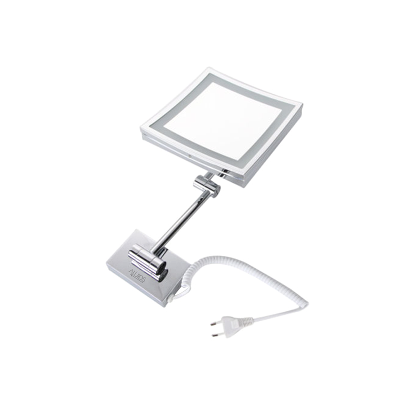 Shaving/Makeup Mirror-LED Square C8247 aluids