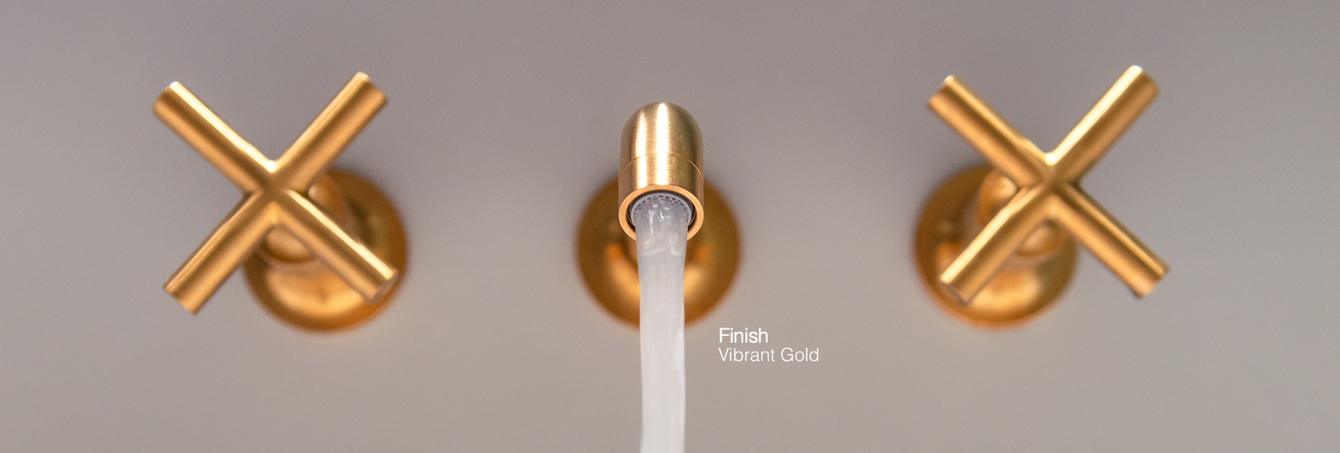 Bathroom Faucet - Aluids - Commercial - Vibrant GoldFinish