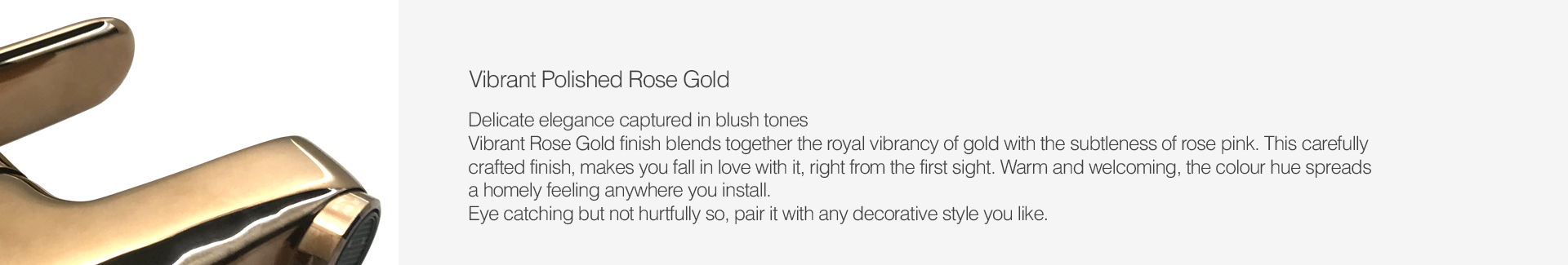 Vibrant Polished Rose Gold