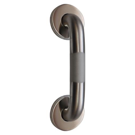 Ecoline Peened Wall Mount Grab Bars with Concealed Screws-BRUSHED STAINLESS FINISH C9061 Aluids