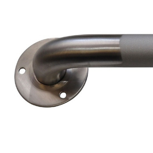 Ecoline peened wall mount grab bars-BRUSHED STAINLESS FINISH C9071 Aluids