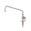 Single hole deck mount faucet