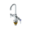 Double Pantry Faucet, Single Deck Hole Base, 5-11/16″ Rigid Gooseneck C8505 aluids