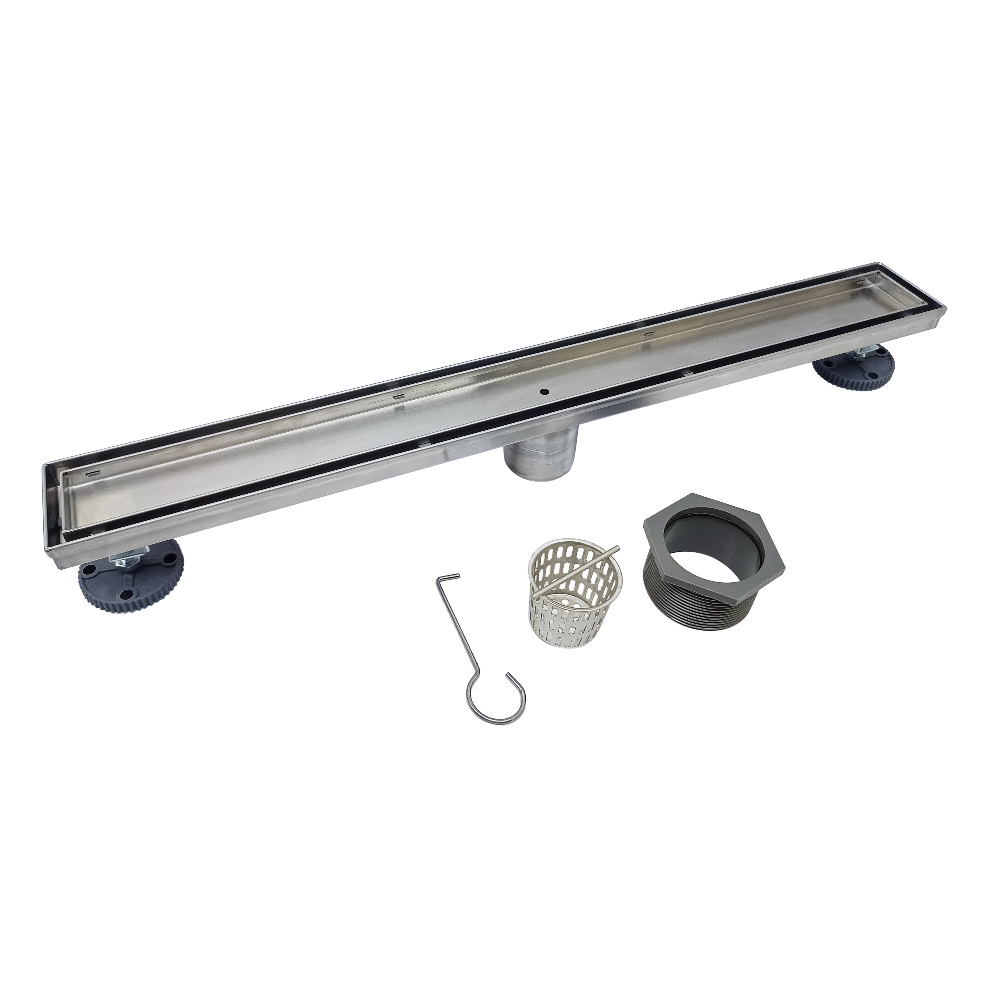 Stainless steel Linear Shower Drain (Tile-in) - Aluids Usa