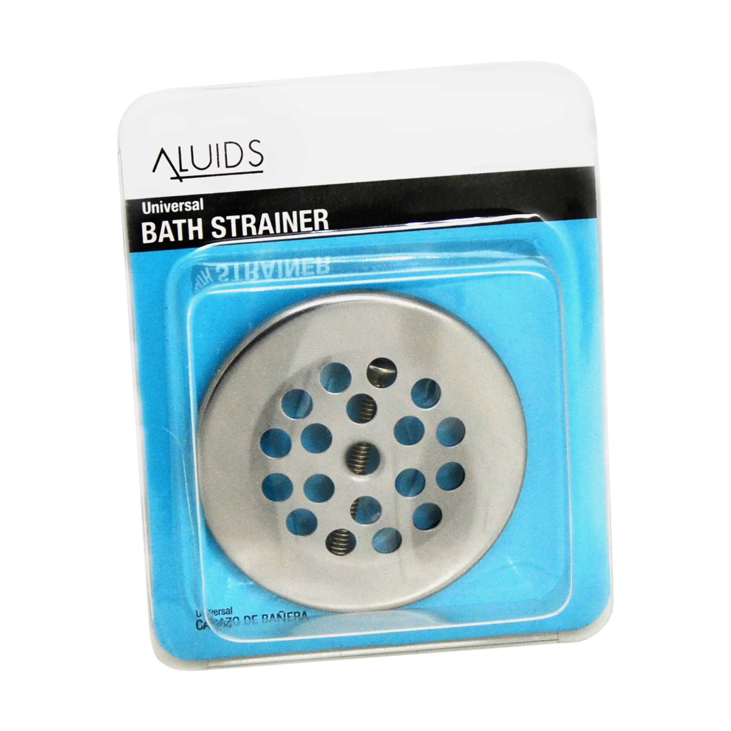 Aluids Bathtub Grid Strainer - Brushed Nickel - C8033