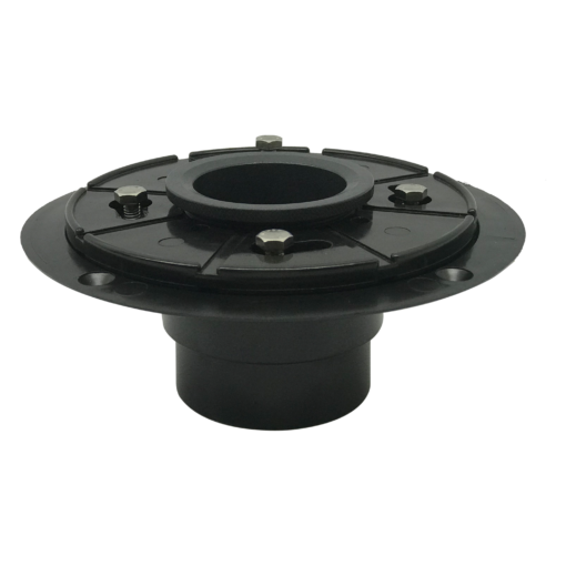 PVC Shower Drain Base for 2" Square & Linear Shower Floor Drain