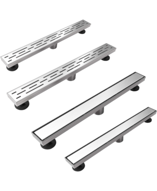 Stainless steel Linear Shower Drain (Tile-in) - Aluids Usa