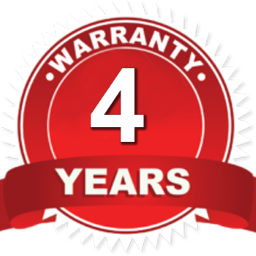 Warranty 4 years