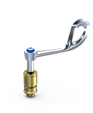Wrist Handle With COLD (BLUE) Index & Screw