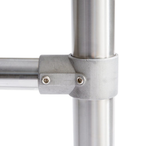 Aluids - Aluminum Joint Socket with One Connection for Worktables and Sinks