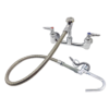 8" Center Wall Mount Pot Filler Faucet