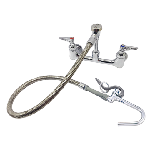 8" Center Wall Mount Pot Filler Faucet