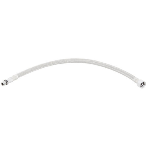 C8696X2 - 18" Flexible Stainless Steel Supply Hose with 1/2" NPSM Male Threads - aluids