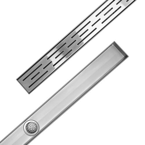 Stainless steel Linear Shower Drain (Tile-in) - Aluids Usa