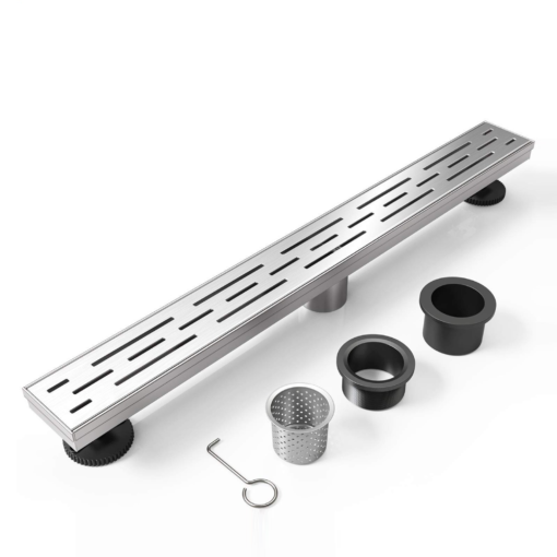 Stainless steel Linear Shower Drain (Tile-in) - Aluids Usa