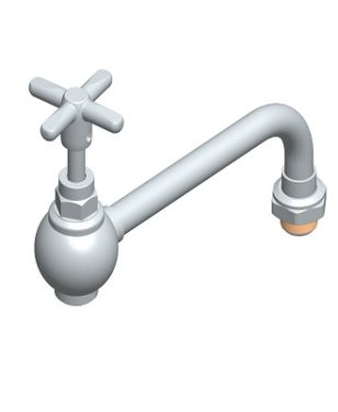 Spout with Shut-Off Valve