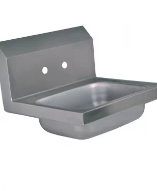 Stainless Steel Wall Mount Commercial Kitchen Sink 14"X10"