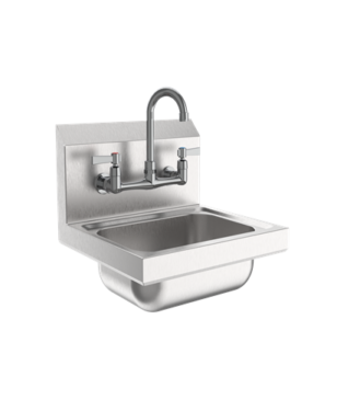 commercial kitchen sink.
