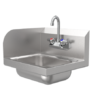 commercial kitchen sink..