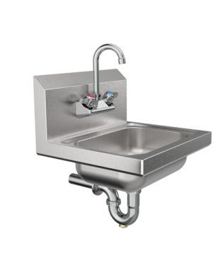 commercial kitchen sink.