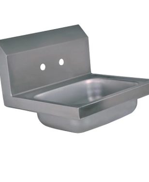 Aluids-Stainless Steel Wall Mount Hand Sink with 8 inch centre-C9300-8C