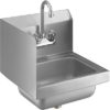 commercial kitchen sink..