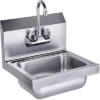Aluids-wall mount sink with faucet-C9300-8C-F