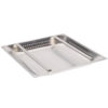 Aluids Stainless Steel Pre-Rinse Drain Basket - 2 1/4" Deep - C8261