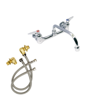 Wall mount Pantry faucets with swivel base