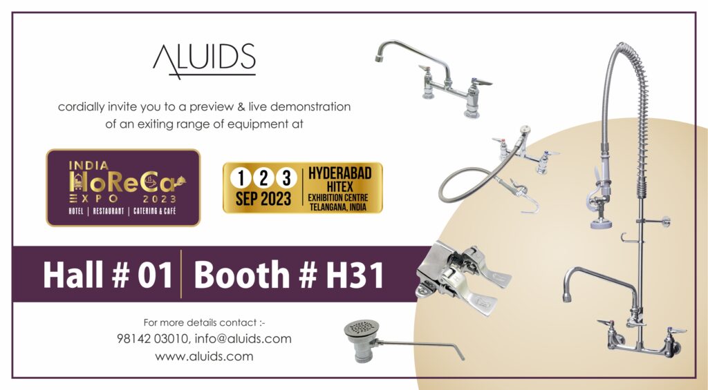 Aluids Horeca Invitation card September