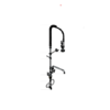Ecoline Pre-Rinse single Hole Double Lever Deck Mounted Faucet
