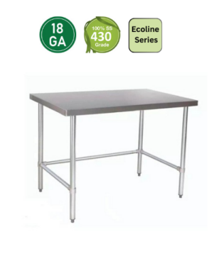 Commercial Work Table Ecoline Series 430 Grade