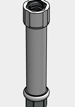 3/4-14 UN female outlet handle grip assembly