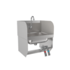 stainless steel wall mount hand sink Dual splash