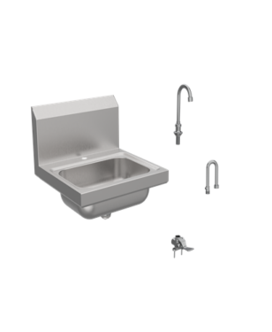 Hand wash sink kit