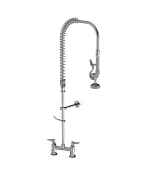 6" Center Deck Mount Pre-Rinse Without Add-On Faucet