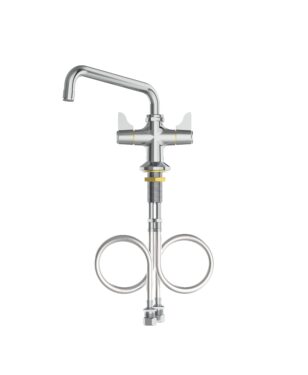 Ecocline Single Hole Faucet Deck Mount with 8" spout - Mixing faucet